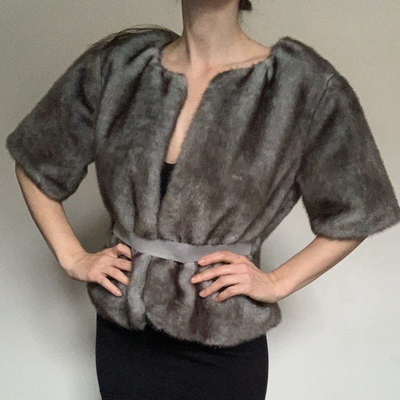 Simply Vera Vera Wang Jackets & Blazers - Vera Wang Simply Vera Faux Fur Coat